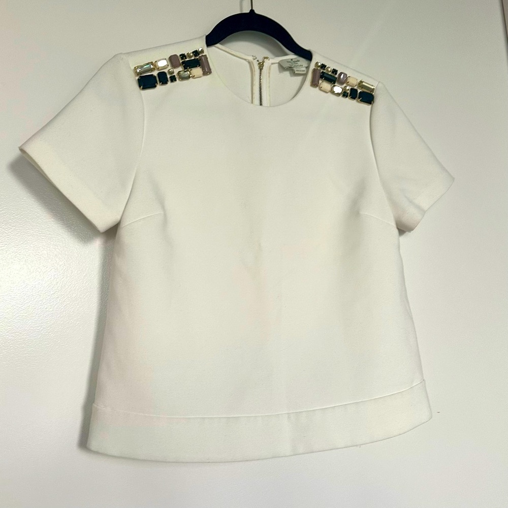 Kate Spade Bejeweled Top